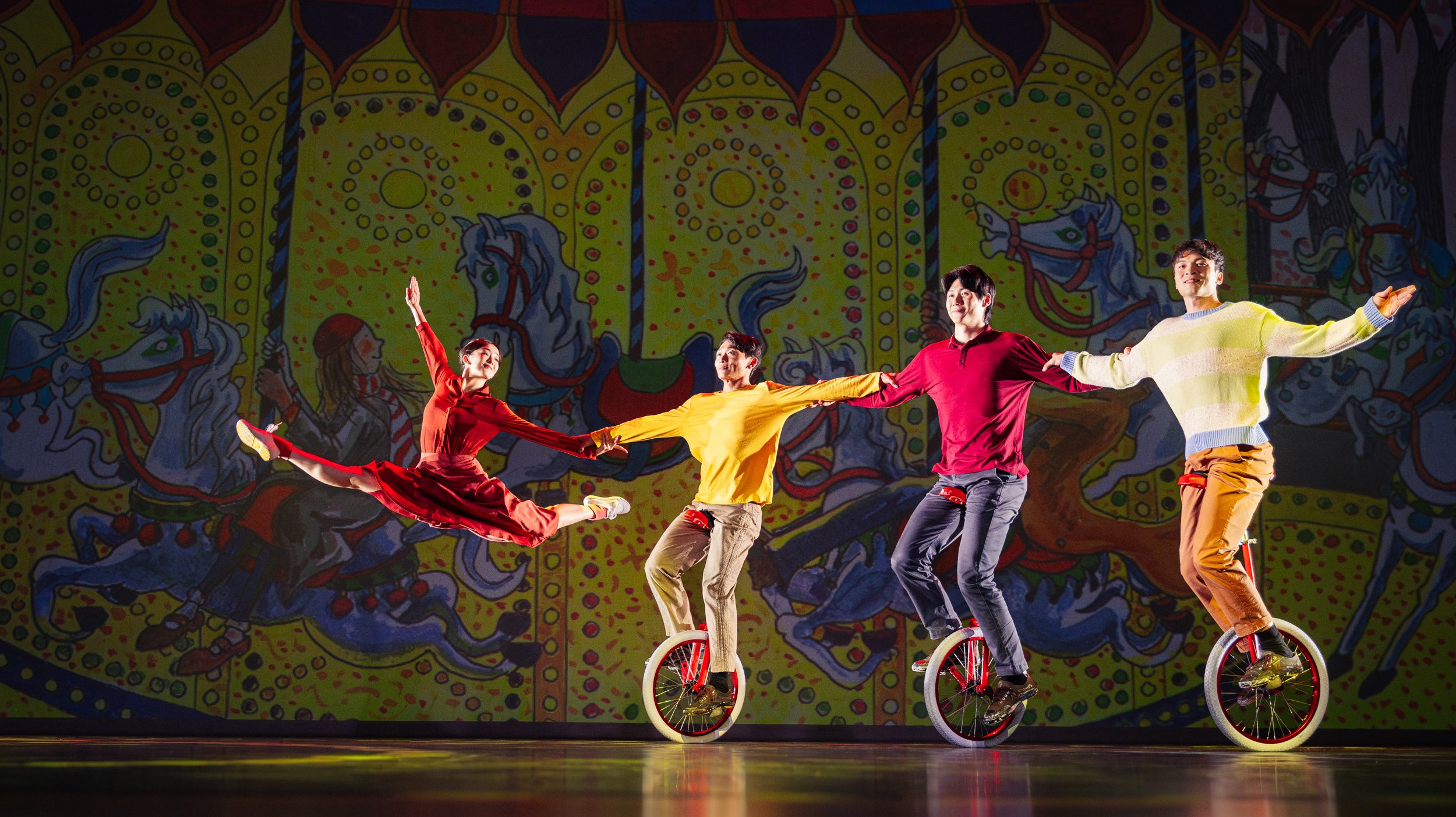 FOCASA馬戲團夥拍幾米及林懷民|為台灣馬戲種下第一抔土壤